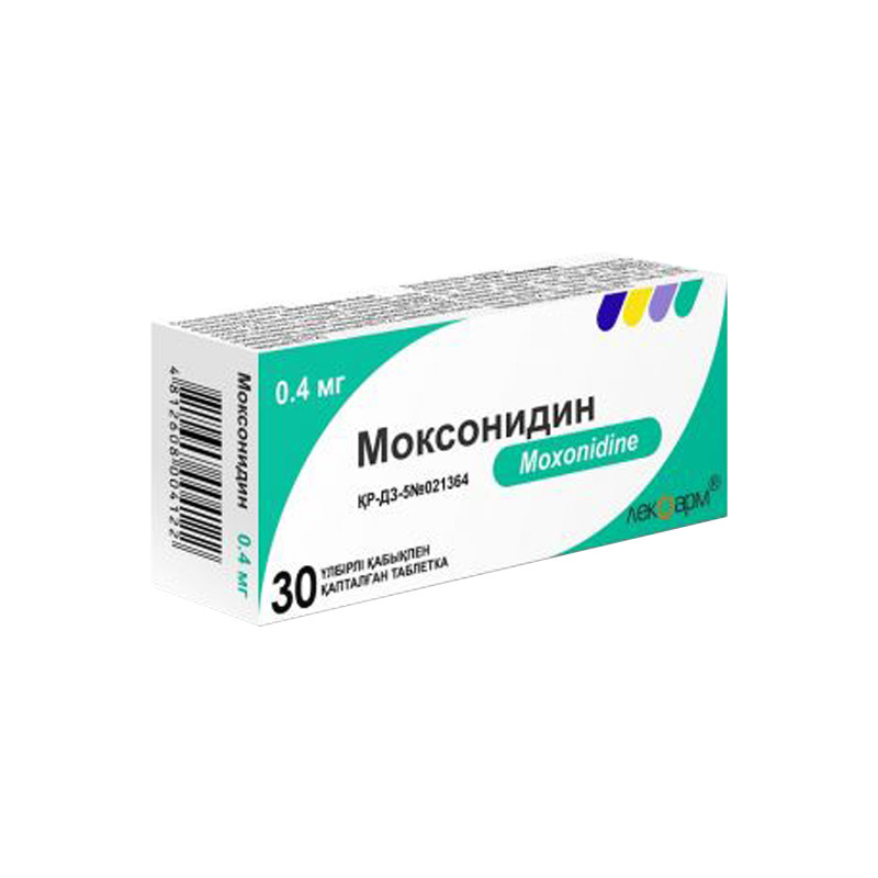 Моксонидин-ЛФ 0,4мг № 30 таб Лекфарм