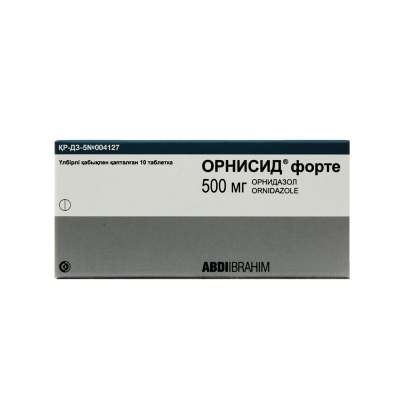 Орнисид форте 500мг № 10 табл.