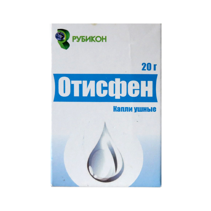 Отисфен 40мг/10мг 20г уш.капли