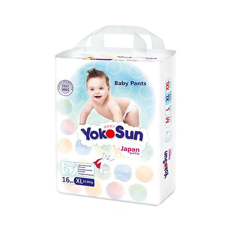 Подгузники-трусики YokoSun ХL №16