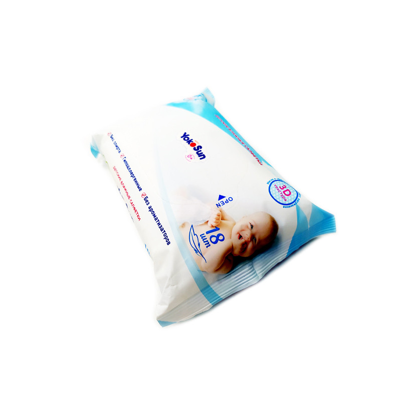 Салфетки. вл.Детские YokoSun 18 шт