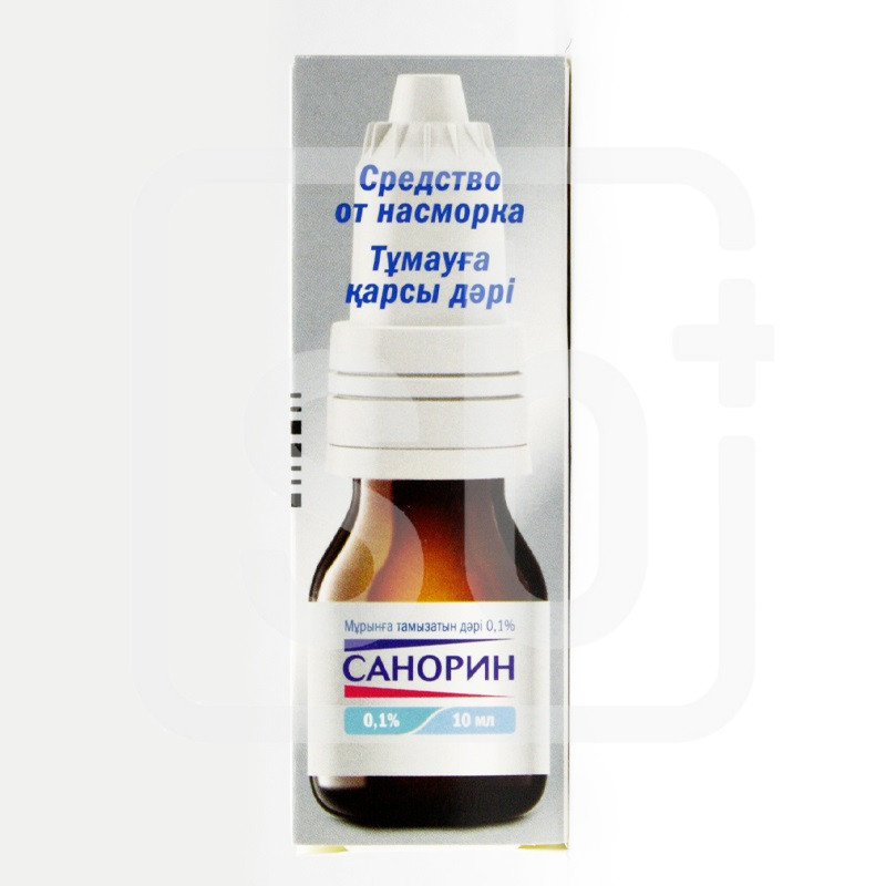 Санорин 0,1% 10 мл капли