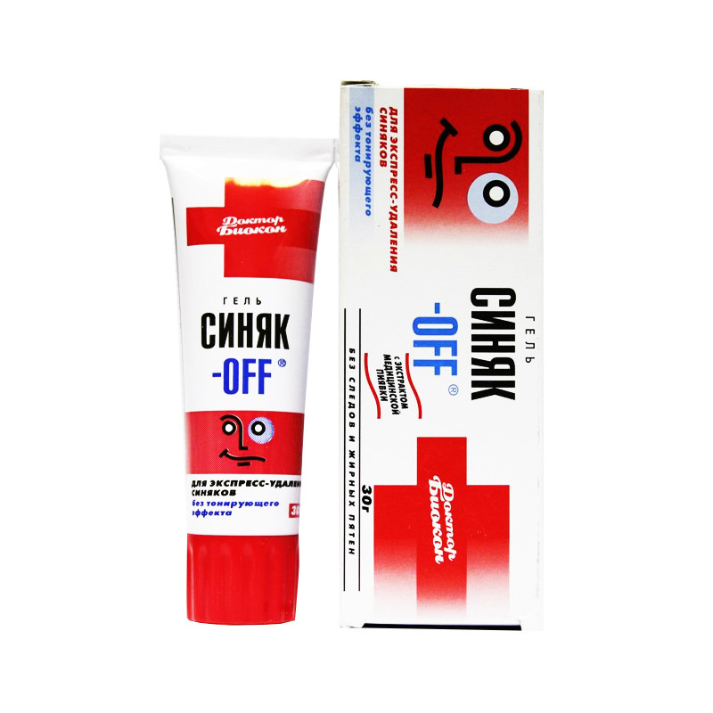 Синяк OFF гель 30,0 без тонир. эфф-та
