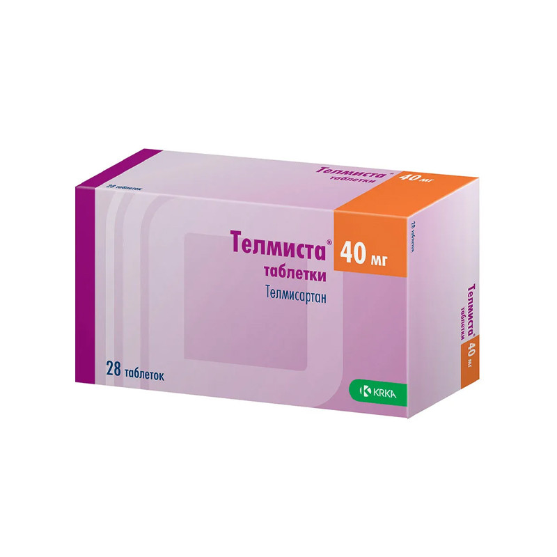 Телмиста 40мг №28 табл