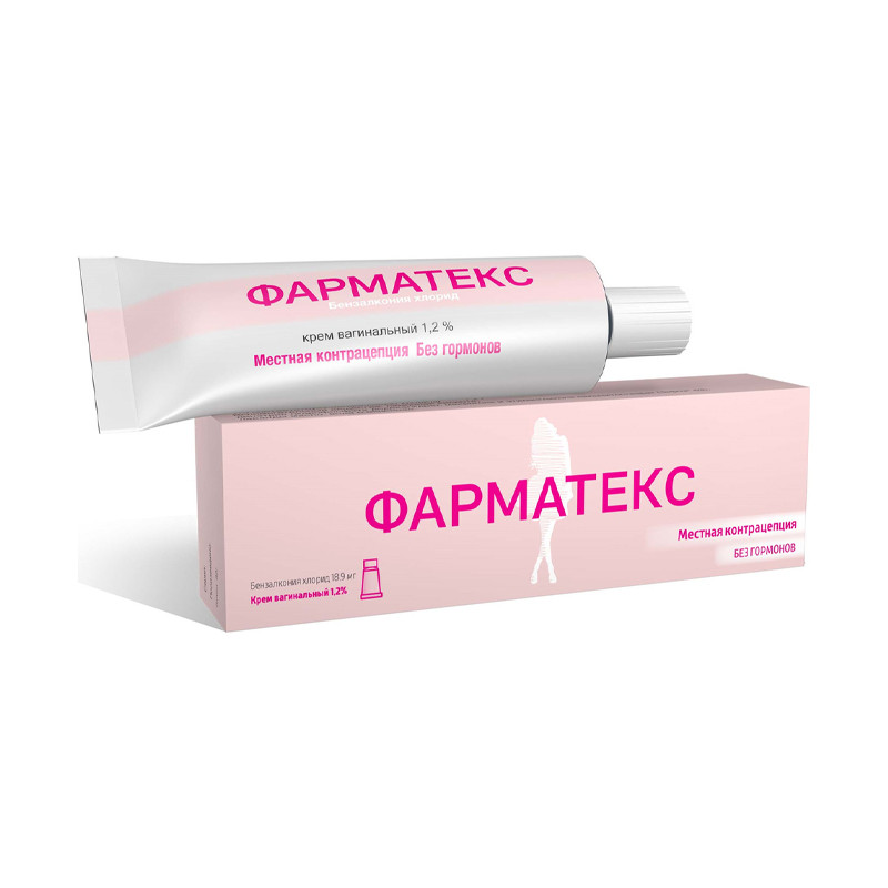 Фарматекс 1,2% 72 гр крем