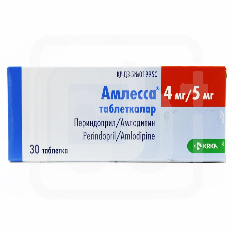 Амлесса® таблетки 4 мг/5 мг 30 шт КРКА, д.д., Ново место