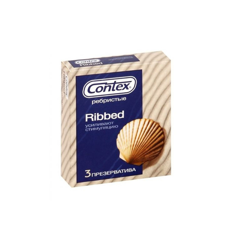 Презервативы Cоntex Ribbed №3