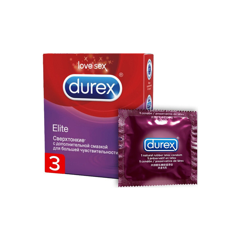 Презервативы Durex Elite №3