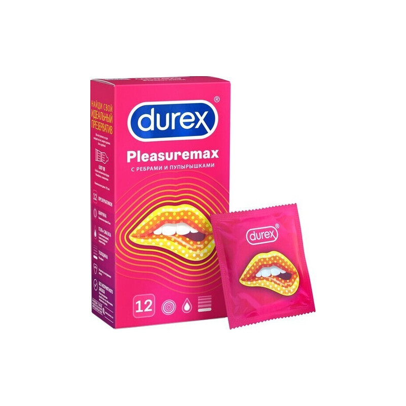 Презервативы Durex Pleasuremax №12