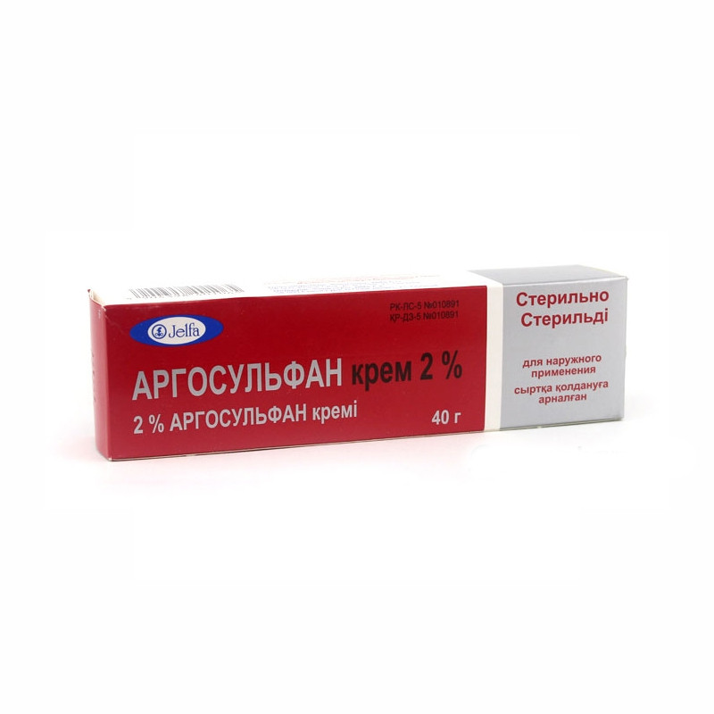 Аргосульфан крем 2 % 40 г Фармзавод Jelfa А.О.