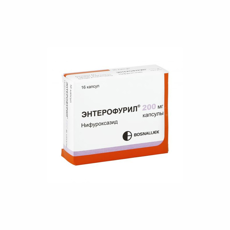 ЭНТЕРОФУРИЛ 0,2 N16 КАПС