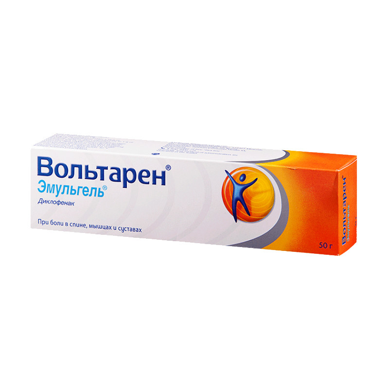 Вольтарен эмульгель 1% 50г
