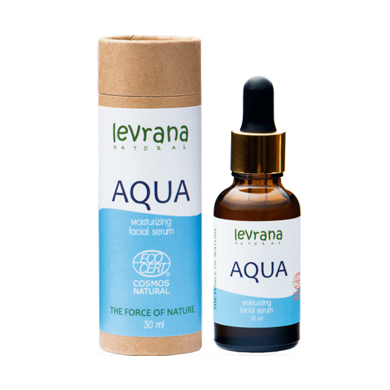 Levrana Сывортка для лица "AQUA" гиалуроновая кислота 2%, увлажняющая, 30мл