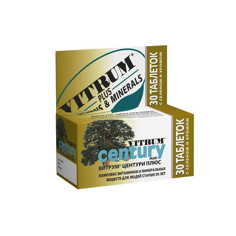 Vitrum plus Центури таблетки 30 шт