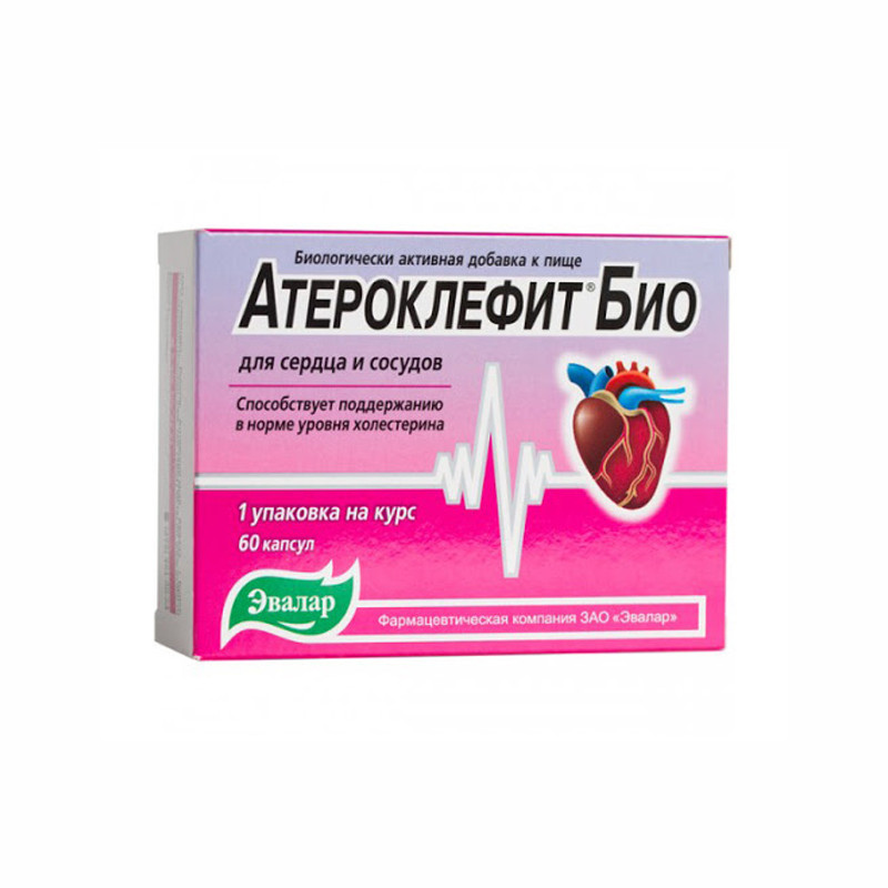 Атероклефит Био капсулы 60 шт Эвалар