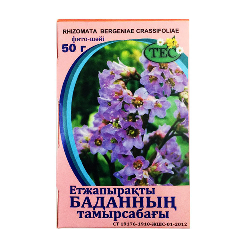Бадан фито-чай 50г Тес