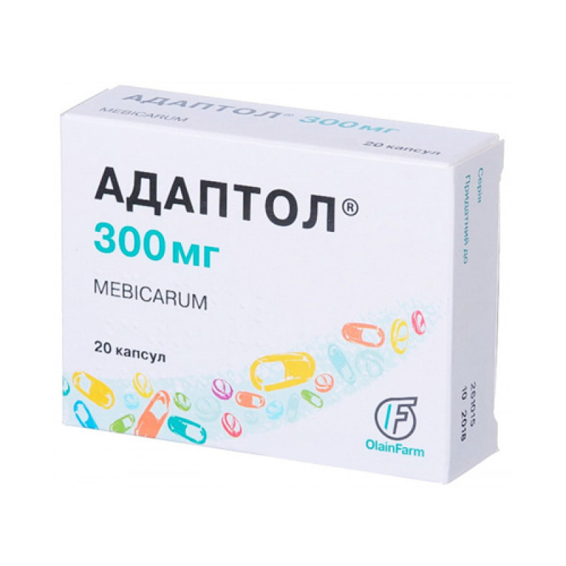 Адаптол® капсулы 300 мг 20 шт Олайнфарм