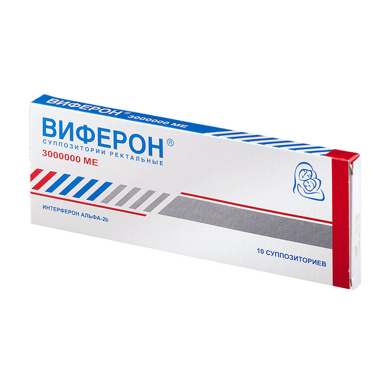 Виферон - 4 3млн МЕ №10 супп.