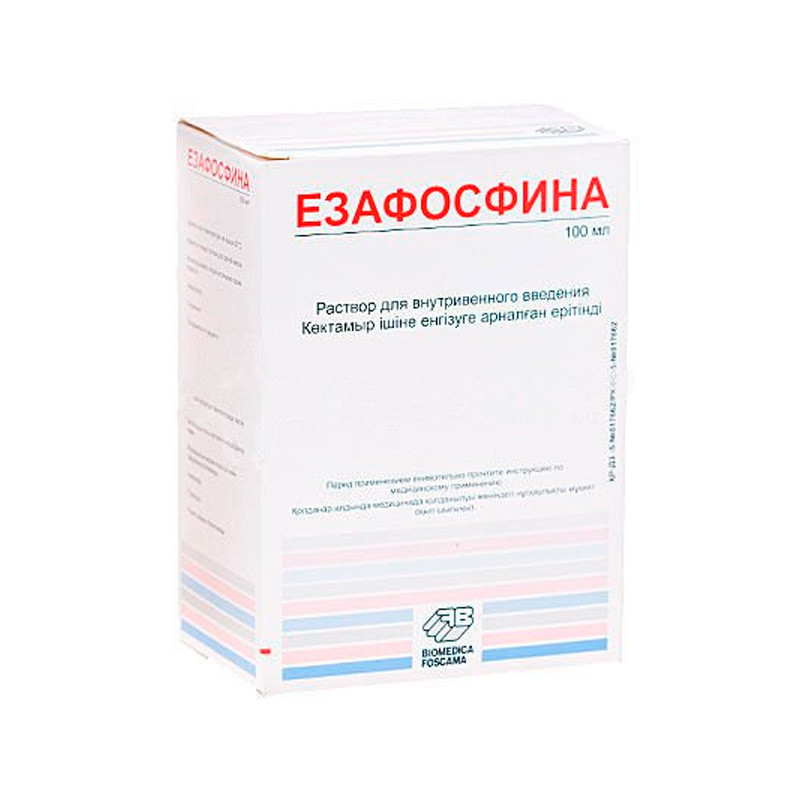 ЕЗАФОСФИНА р,р д/в,в введения фл 100мл №1