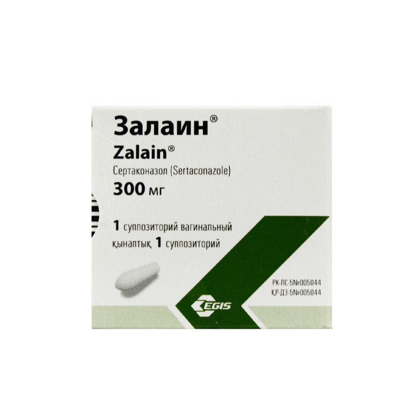 Залаин 300мг №1 супп.ваг.