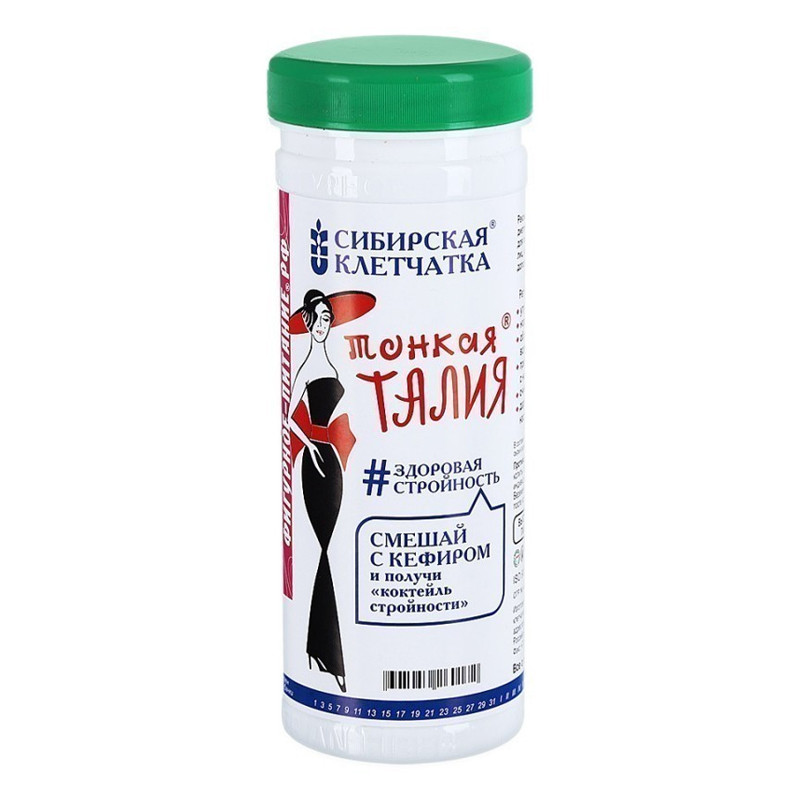 Клетчатка сибирская Тонкая талия 170гр