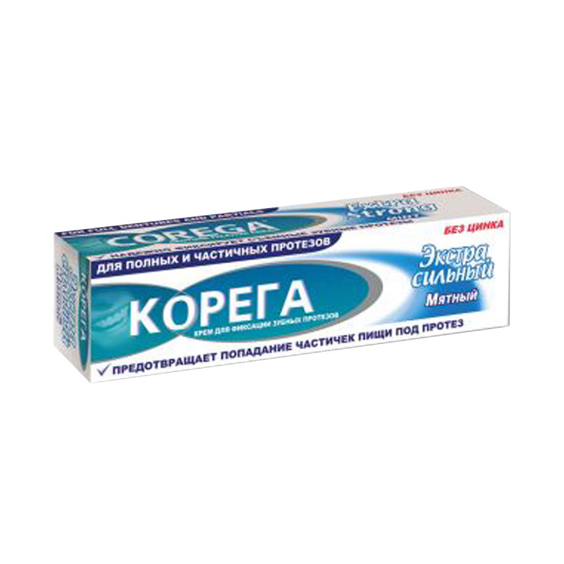 Корега Extra Strong 70 г крем д/фикс. зубн. протезов