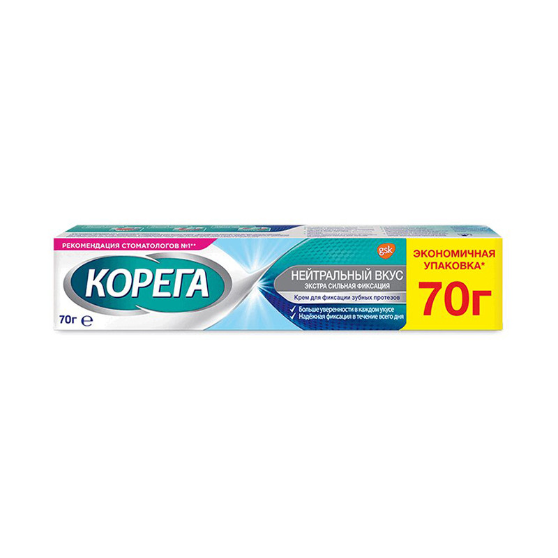 Корега крем Нейтральный вкус 70мл