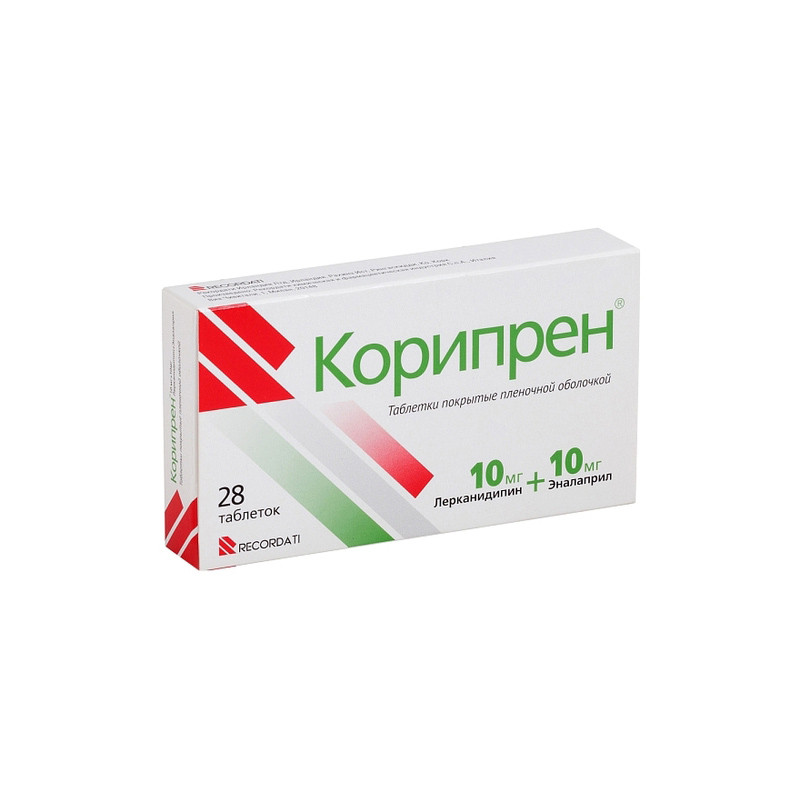 Корипрен 10мг/10мг №28 табл