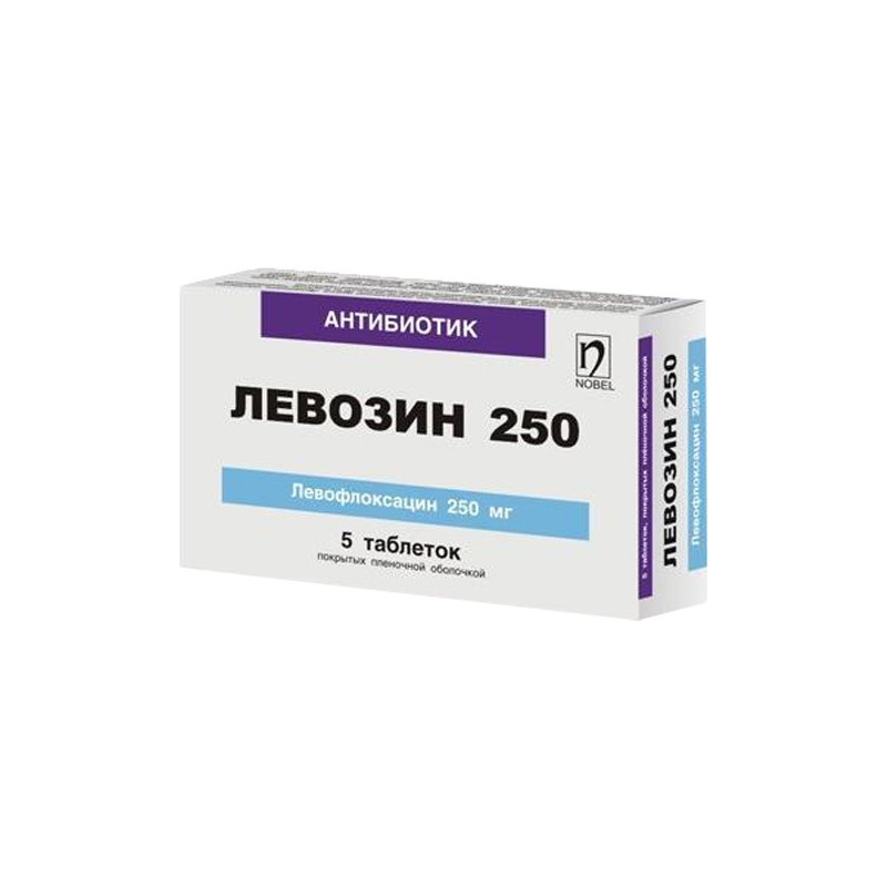 Левозин 250мг №5 Нобель