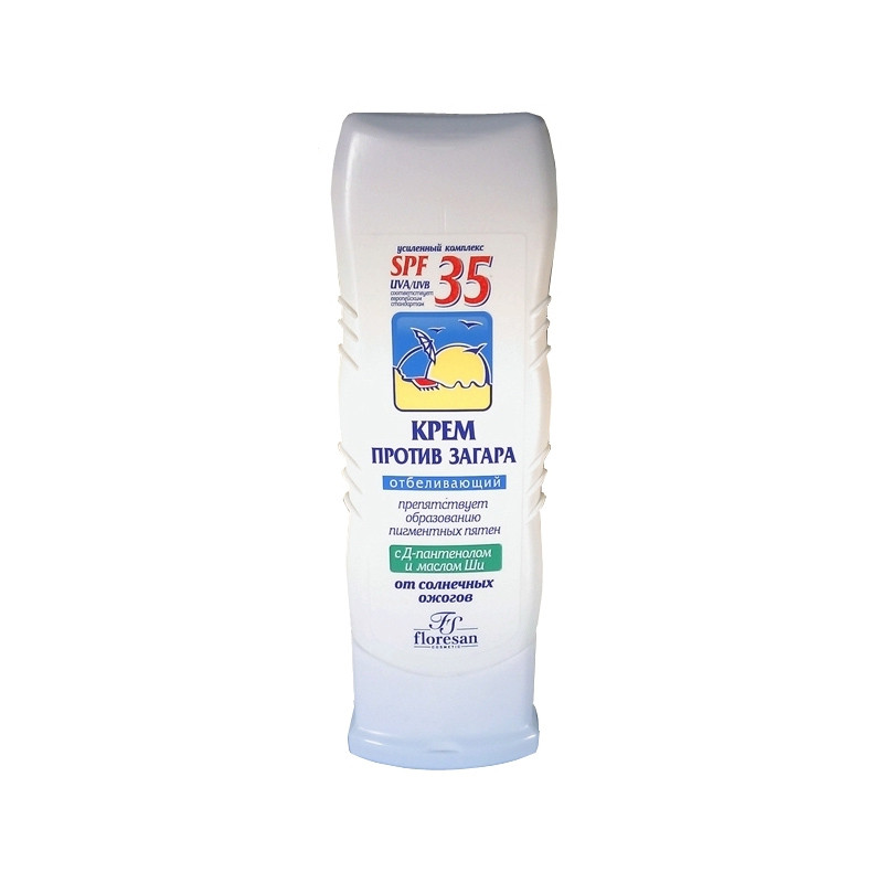 Крем против загара SPF 35 отбеливающий Floresan 125 мл
